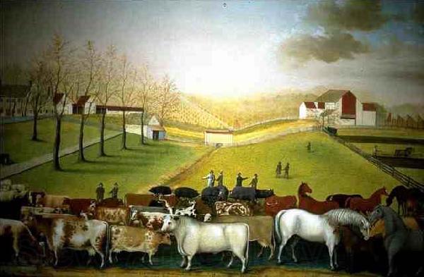 Edward Hicks The Cornell Farm Spain oil painting art